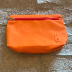Clinique Vibrant Orange Cosmetic Pouch